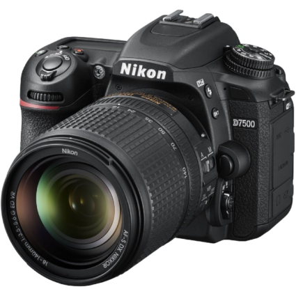 Nikon D7500 DSLR AF-S DX 18-140mm VR Kit Black