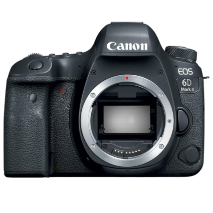 Canon EOS 6D Mark II DSLR Camera Body - 26.2MP, Black