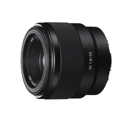 Sony FE 50mm f/1.8 E-mount Lens — Black