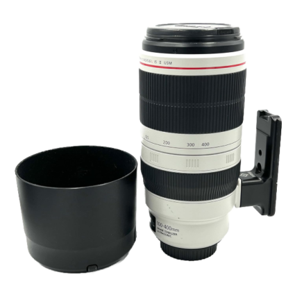 Canon EF 100–400mm f/4.5–5.6L IS II USM Telephoto Lens (White/Black)