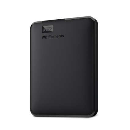 WD Elements 5TB Portable External Hard Drive (WDBU6Y0050BBK‑WESN) — Black