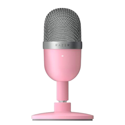 RAZER Seiren Mini USB Condenser Microphone for Streaming – Quartz/Pink, RZ19-03450200