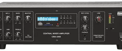 Ahuja CMA5400 50W Conference Amplifier with Built-In Media Player
