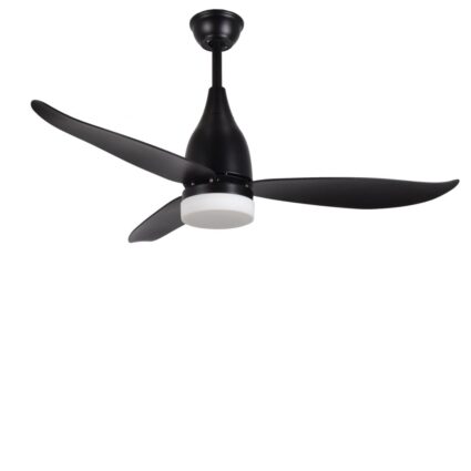 Tiva 52 Inch Black Ceiling Fan