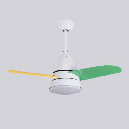Nero 36 Inches White Ceiling Fan