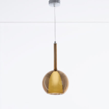Meda 1 Light Brown Pendant