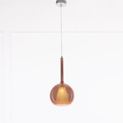 Meda 1 Light Hazel Pendant