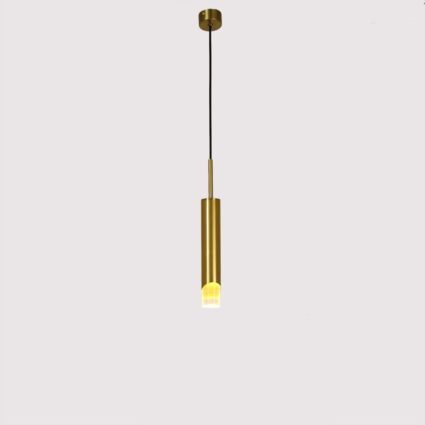 Tube 1 Light Gold Pendant