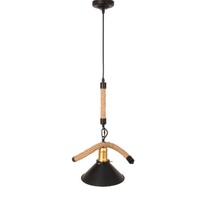 Konyo 1 Light Black Pendant