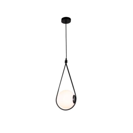 Biala 1 Light Black Pendant