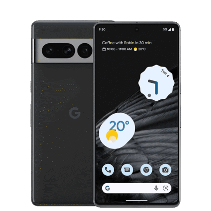 Google Pixel 7 Pro (Obsidian) — 5G, Single SIM, 12GB RAM, 128GB Storage, Factory-Unlocked — U.S. Version