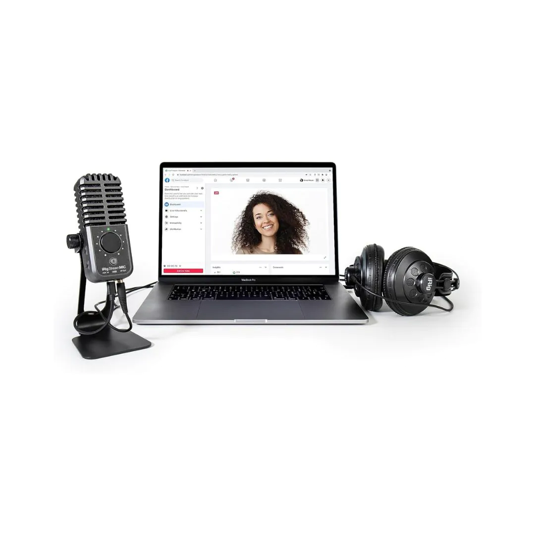 IK Multimedia iRig Stream Mic USB - USB Audio Interface - Image 2