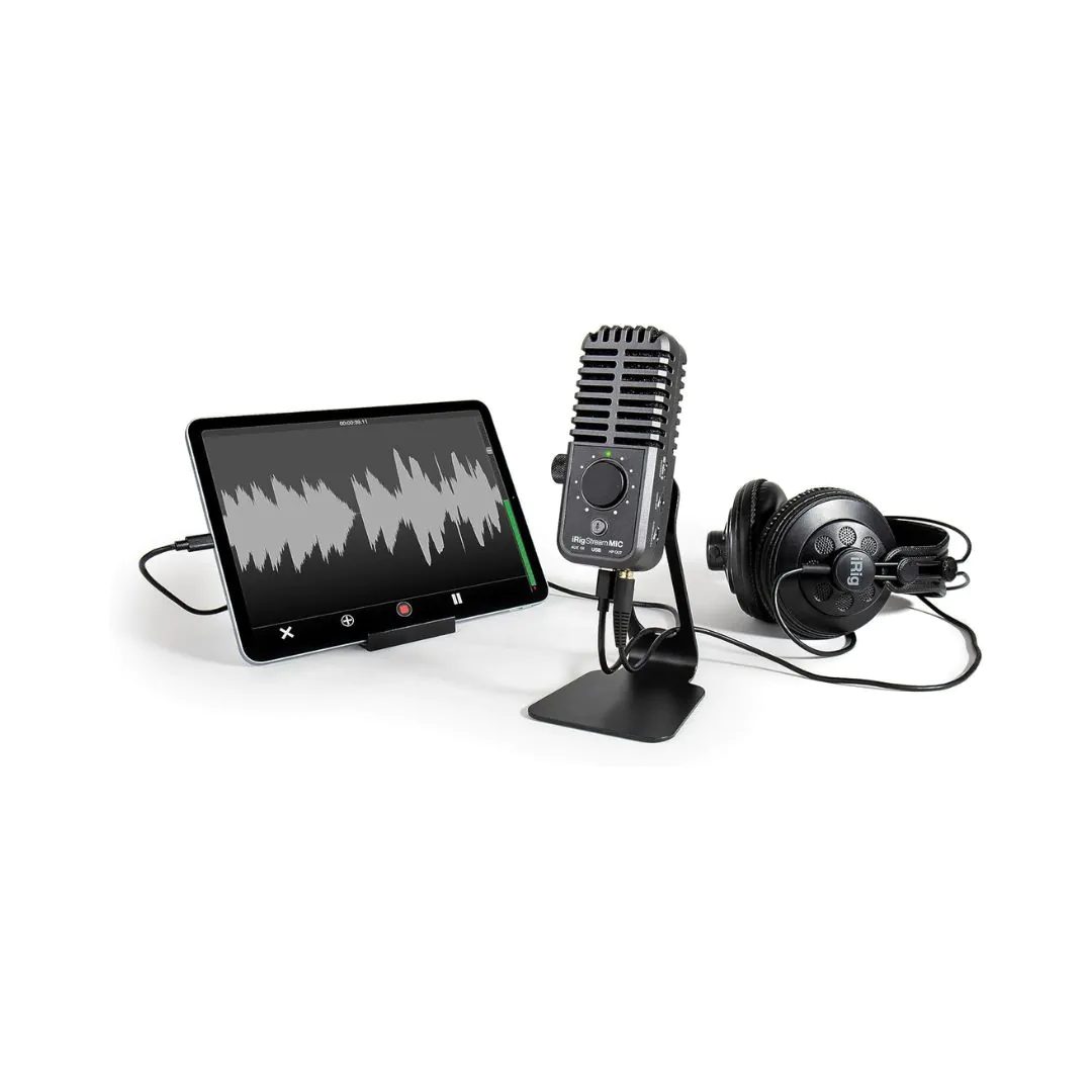 IK Multimedia iRig Stream Mic USB - USB Audio Interface - Image 3