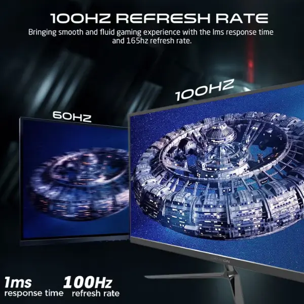 GameOn 22-inch FHD IPS Gaming Monitor — 100Hz, Black - Image 3