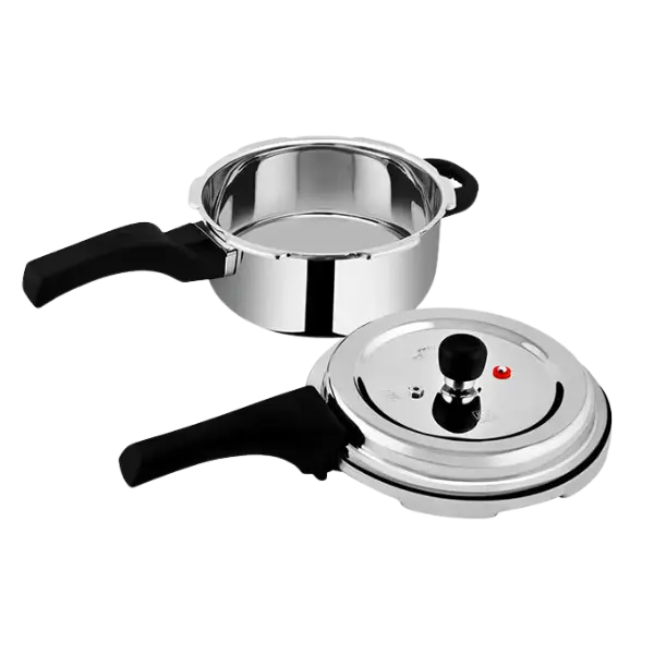 Prestige MPD20248 3L Stainless Steel Svachh DLX Alpha Pressure Cooker, Silver - Image 3