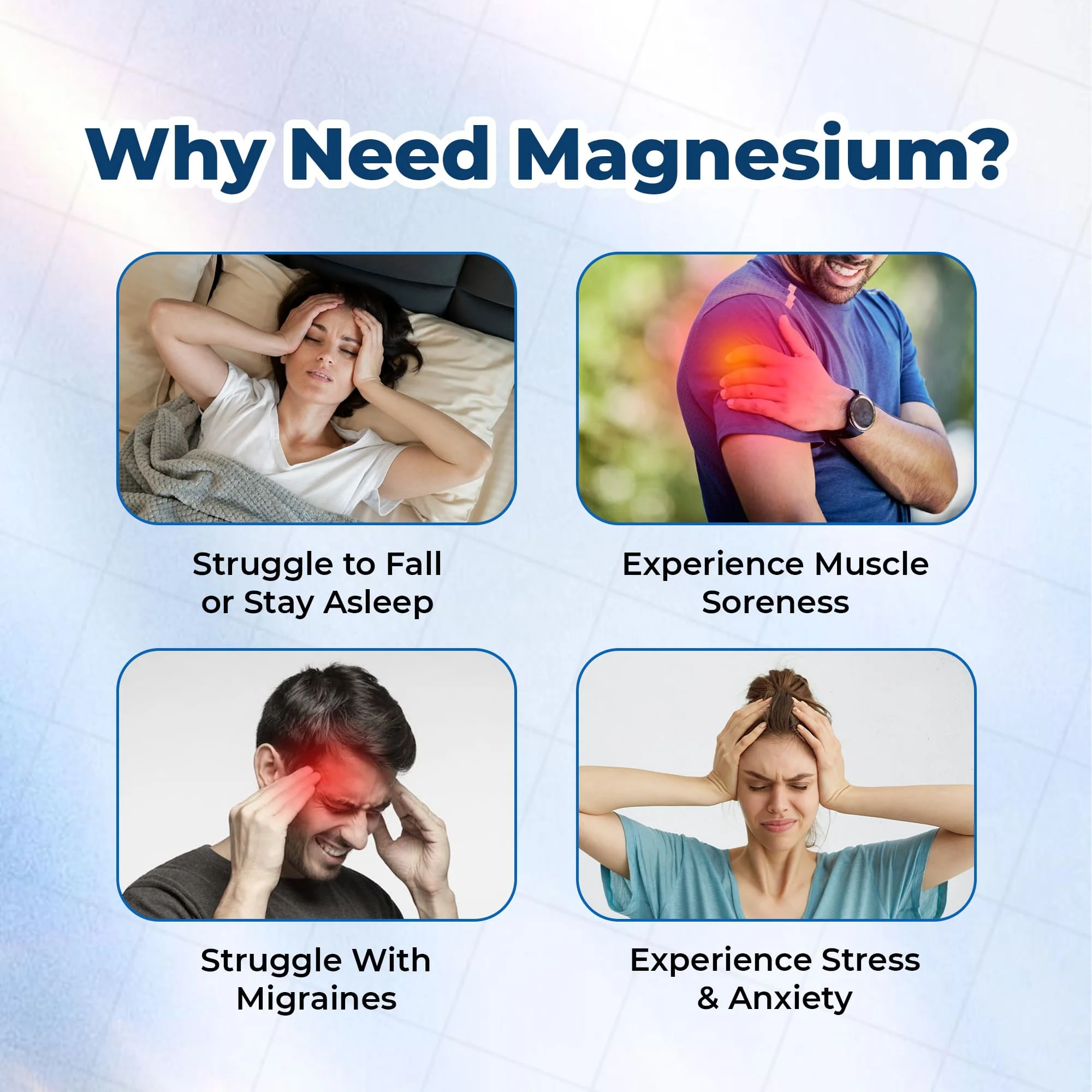 Magnesium 500mg - Relieves Cramps, Boosts Mood, Supports Sleep & Heart Health - Image 2