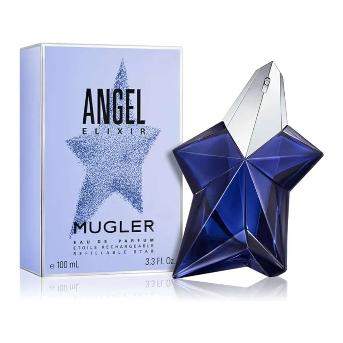 Mugler Angel Elixir Refillable Star For Women Eau De Parfum 100mML - Image 2