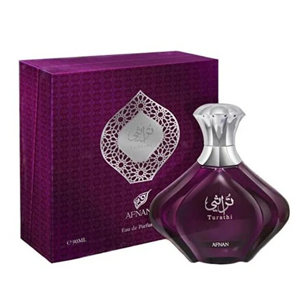 Afnan Turathi Purple For Women Spray EDP 90ML - Image 2
