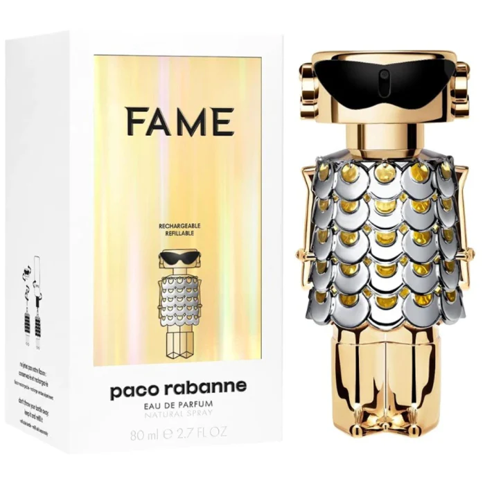 Paco Rabanne Fame For Women Parfum 80ml Refillable - Image 2