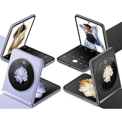 Tecno Phantom V Flip 5G 256GB ROM + 8GB RAM – Dimensity 8050, 64MP Dual Rear Camera, 6.9" FHD+ AMOLED, 45W Fast Charge