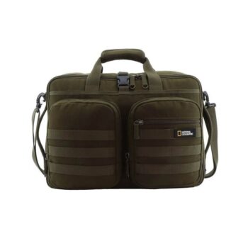 National Geographic Milestone 2-in-1 21L Briefcase & Backpack