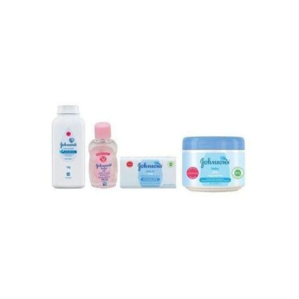 Johnson’s Baby Mini Gift Set — 4 x 100 ml (Blue)