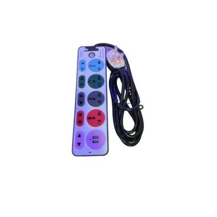 Longan 8-Way Extension Cable with USB Ports